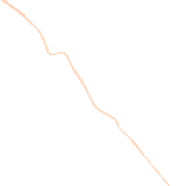Night-time road noise heatmap for DN36 5SX