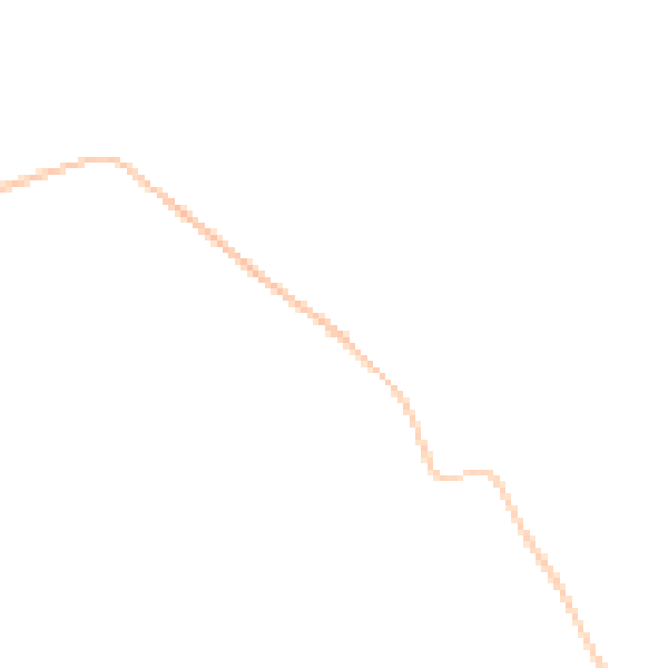 Night-time road noise heatmap for DN36 5TF