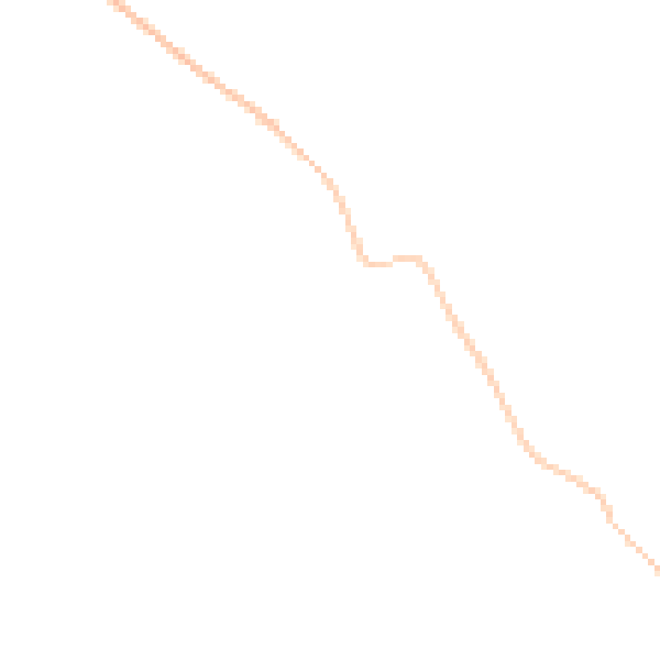 Night-time road noise heatmap for DN36 5TX