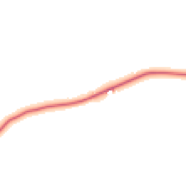 Daytime road noise heatmap for DN36 5TY