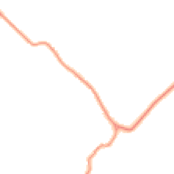 Daytime road noise heatmap for DN36 5UP