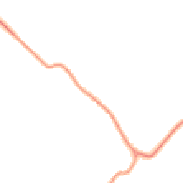 Daytime road noise heatmap for DN36 5UR