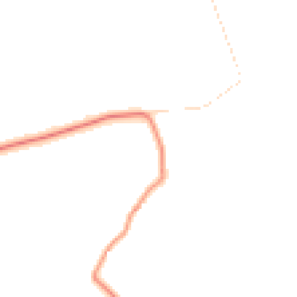 Daytime road noise heatmap for DN36 5UW