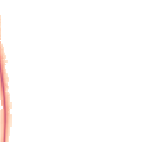 Night-time road noise heatmap for DN36 5YH