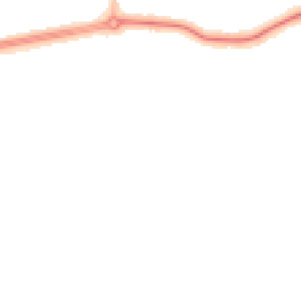 Night-time road noise heatmap for DN37 0AG