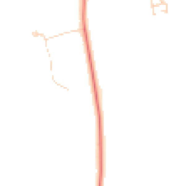Daytime road noise heatmap for DN37 0AH