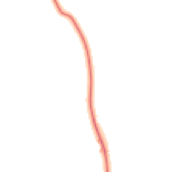 Daytime road noise heatmap for DN37 0AL