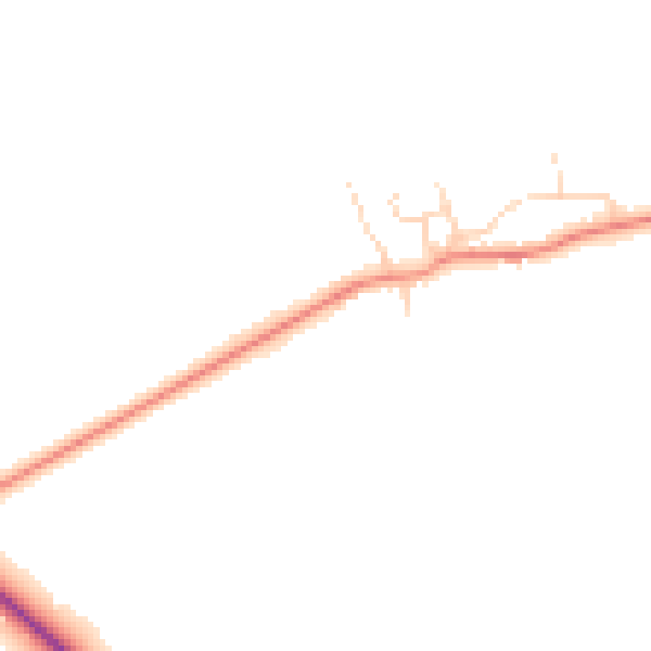 Daytime road noise heatmap for DN37 0AU