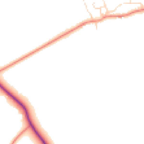 Daytime road noise heatmap for DN37 0AX