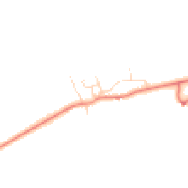 Daytime road noise heatmap for DN37 0BB