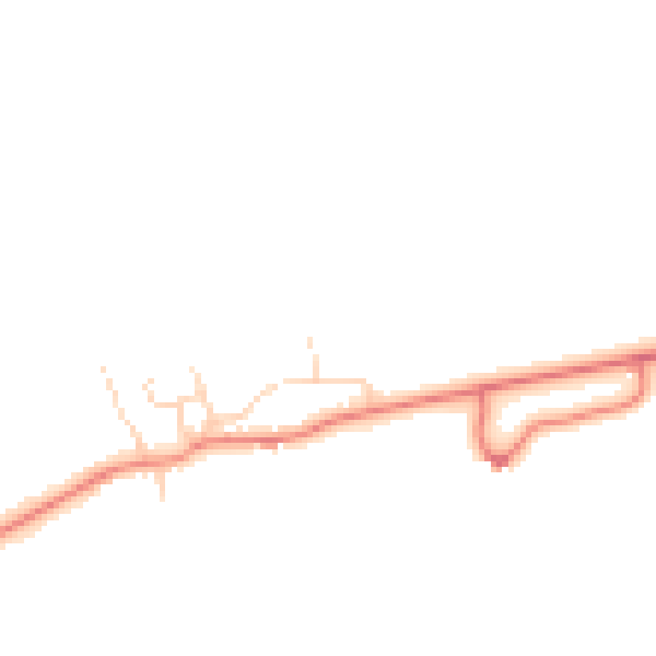 Daytime road noise heatmap for DN37 0BF