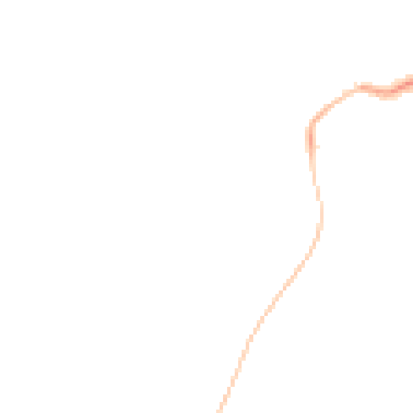 Night-time road noise heatmap for DN37 0BX