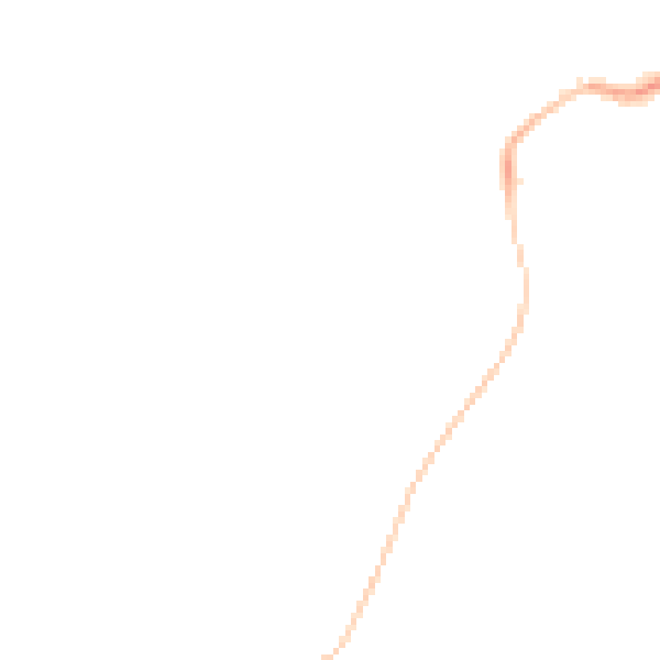 Night-time road noise heatmap for DN37 0BZ