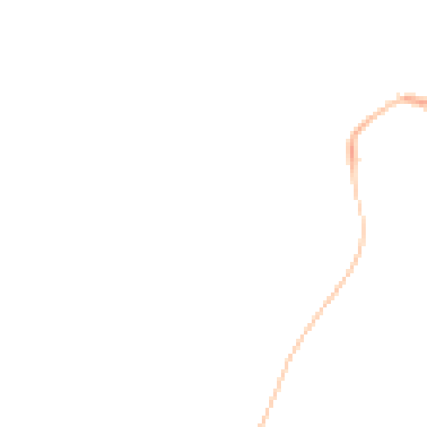 Night-time road noise heatmap for DN37 0DA