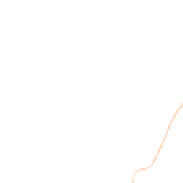 Night-time road noise heatmap for DN37 0DN