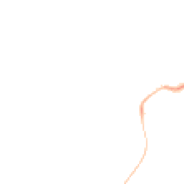 Night-time road noise heatmap for DN37 0EH