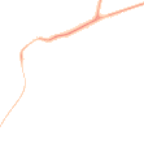 Night-time road noise heatmap for DN37 0EP