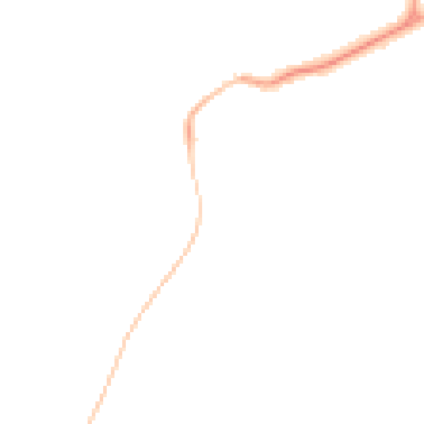 Night-time road noise heatmap for DN37 0JX