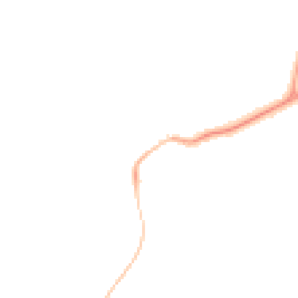 Night-time road noise heatmap for DN37 0LJ
