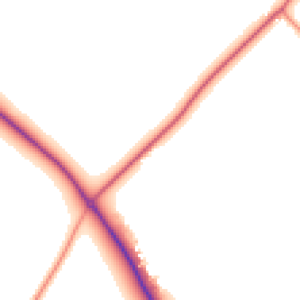 Daytime road noise heatmap for DN37 0QF