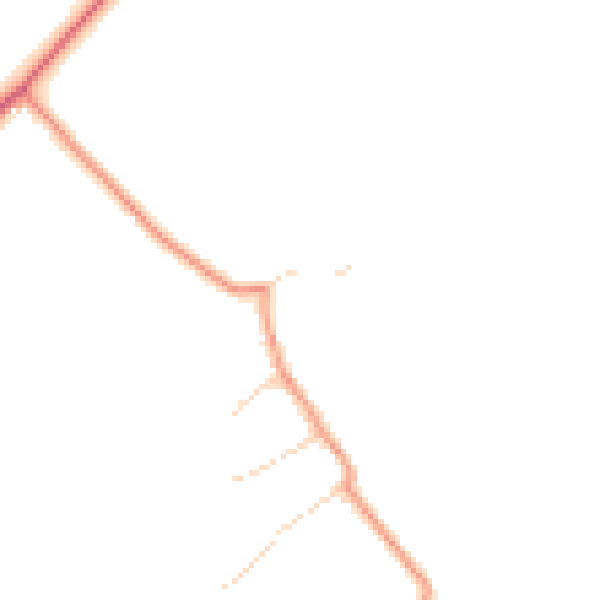 Daytime road noise heatmap for DN37 0QP