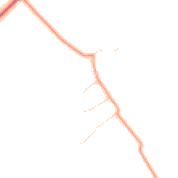 Daytime road noise heatmap for DN37 0QS