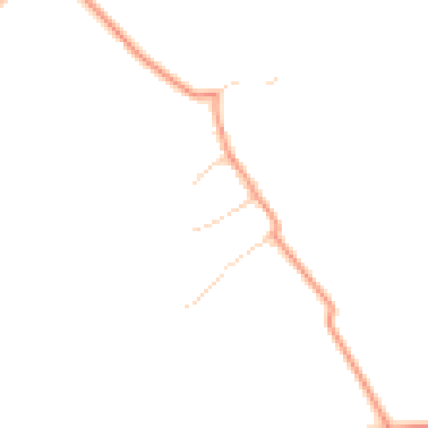 Daytime road noise heatmap for DN37 0QT