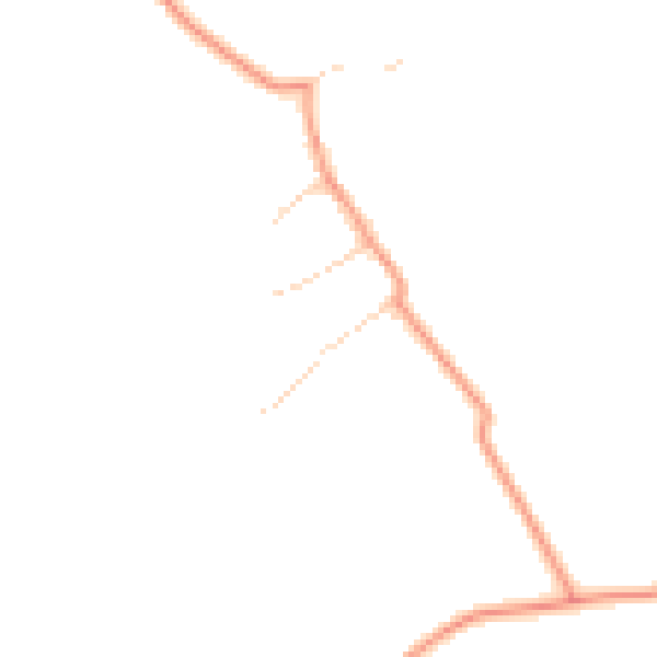 Daytime road noise heatmap for DN37 0QU