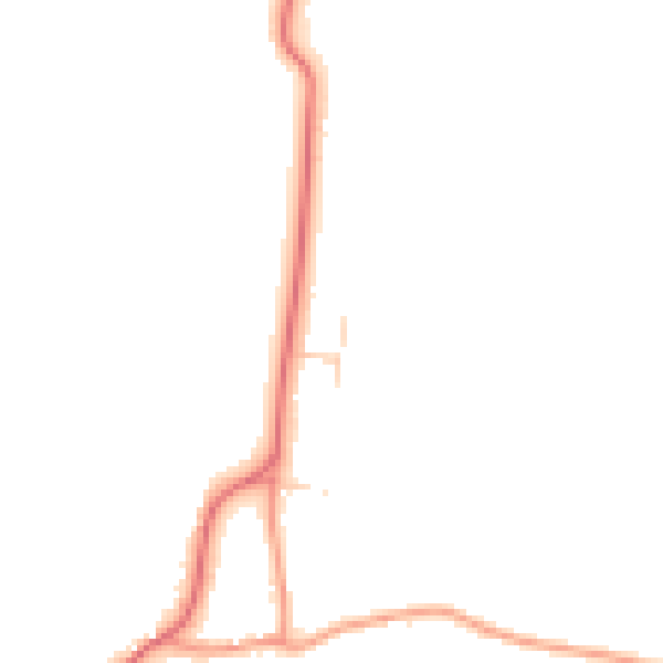 Daytime road noise heatmap for DN37 0RG