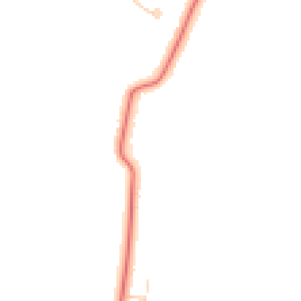 Daytime road noise heatmap for DN37 0RP