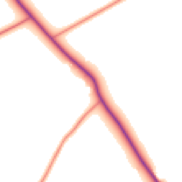 Daytime road noise heatmap for DN37 0SG