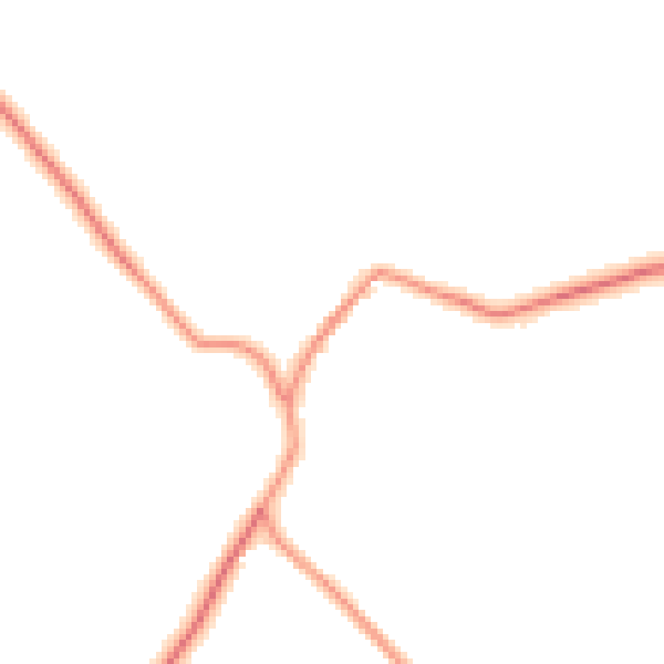 Daytime road noise heatmap for DN37 0TN