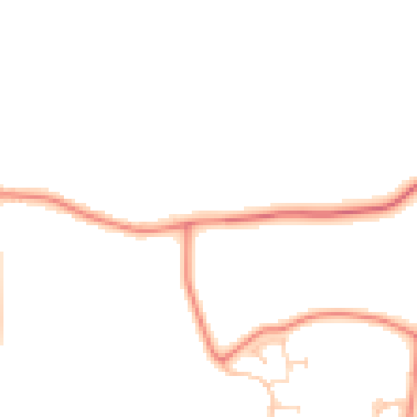 Daytime road noise heatmap for DN37 7AN