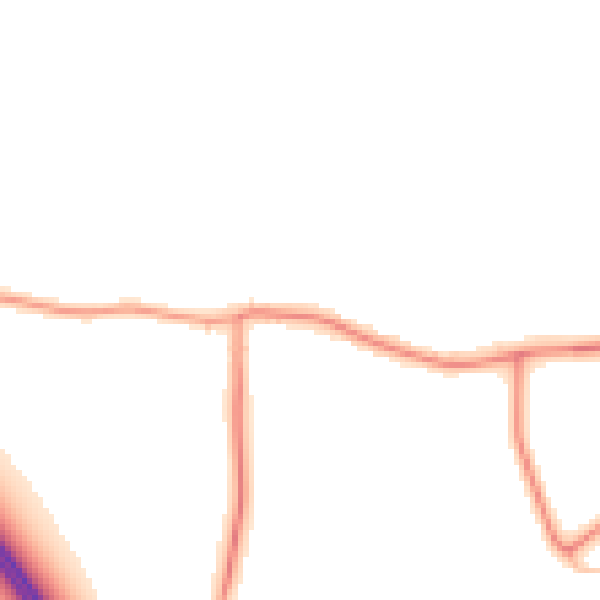 Daytime road noise heatmap for DN37 7AR
