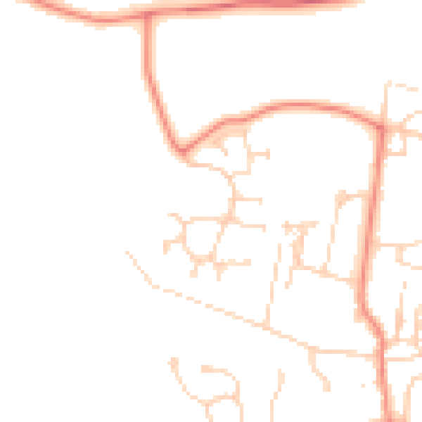 Daytime road noise heatmap for DN37 7FD