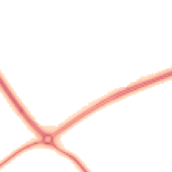 Night-time road noise heatmap for DN37 7ST