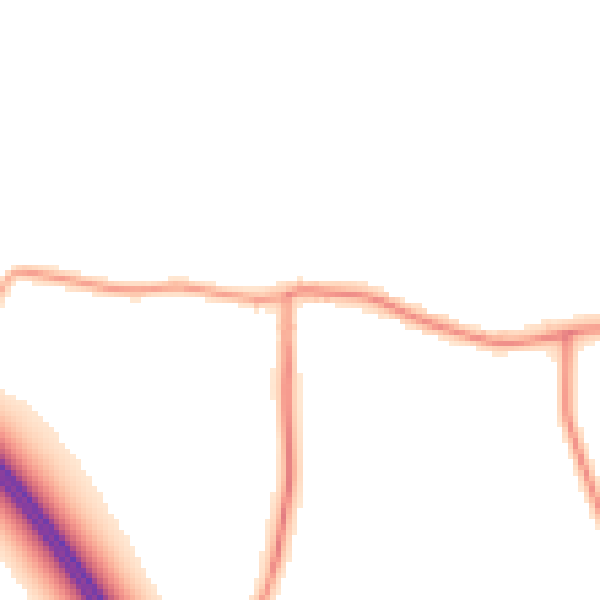 Daytime road noise heatmap for DN37 7TT