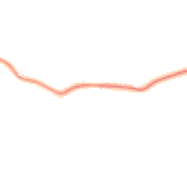 Night-time road noise heatmap for DN37 8JN