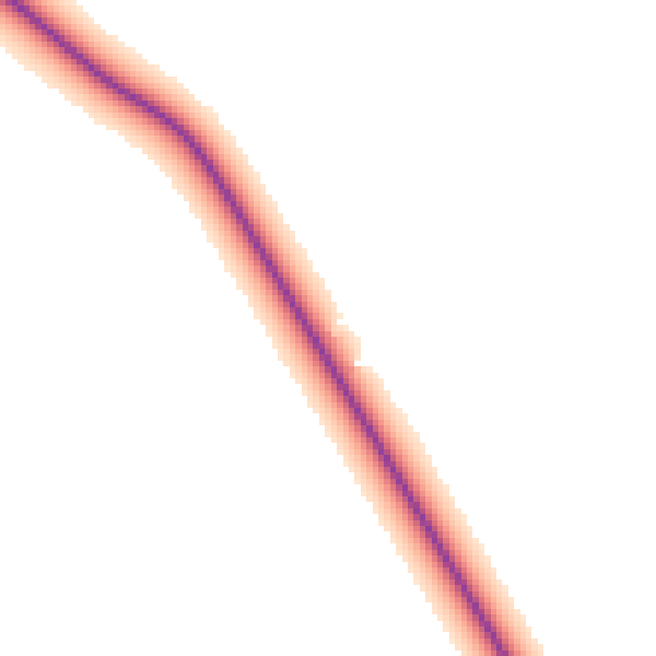 Daytime road noise heatmap for DN37 8LJ