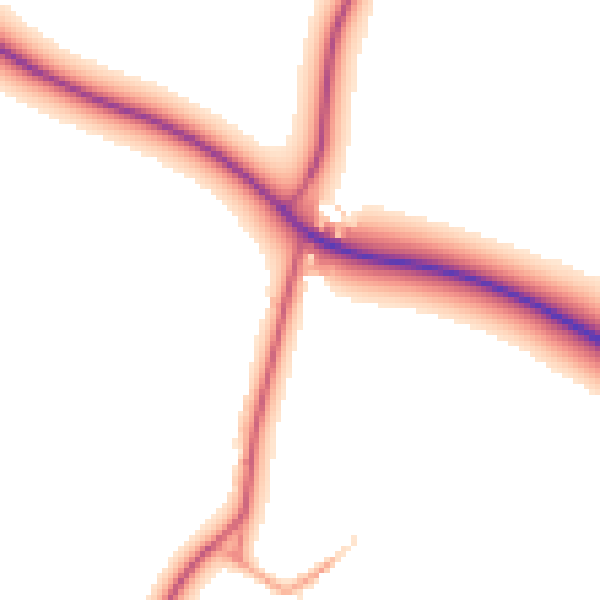 Daytime road noise heatmap for DN37 8NJ