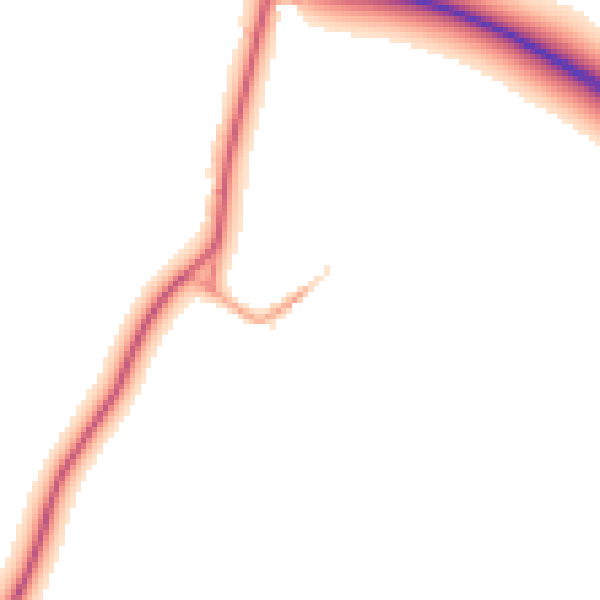 Daytime road noise heatmap for DN37 8NX
