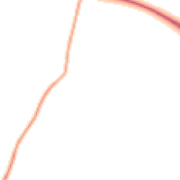 Night-time road noise heatmap for DN37 8NX