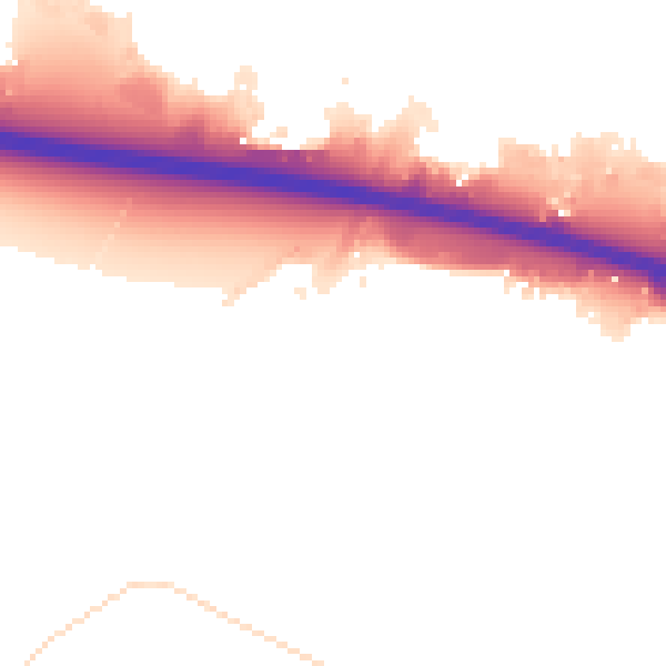 Night-time road noise heatmap for DN37 9FB