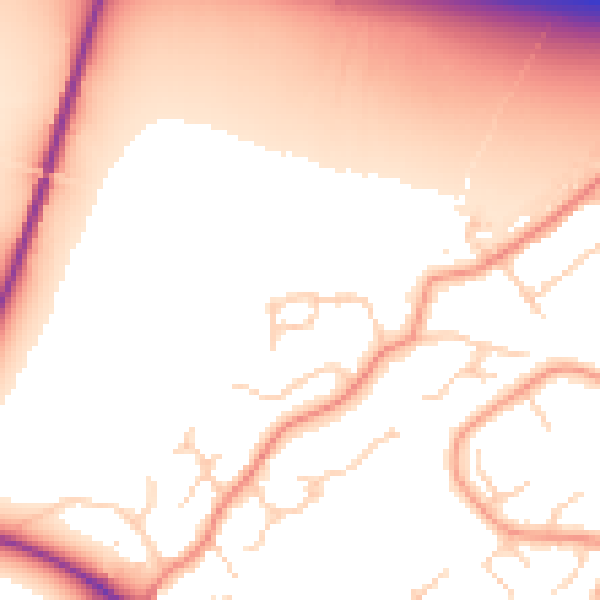 Daytime road noise heatmap for DN37 9HT