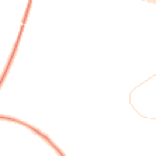 Night-time road noise heatmap for DN37 9NW