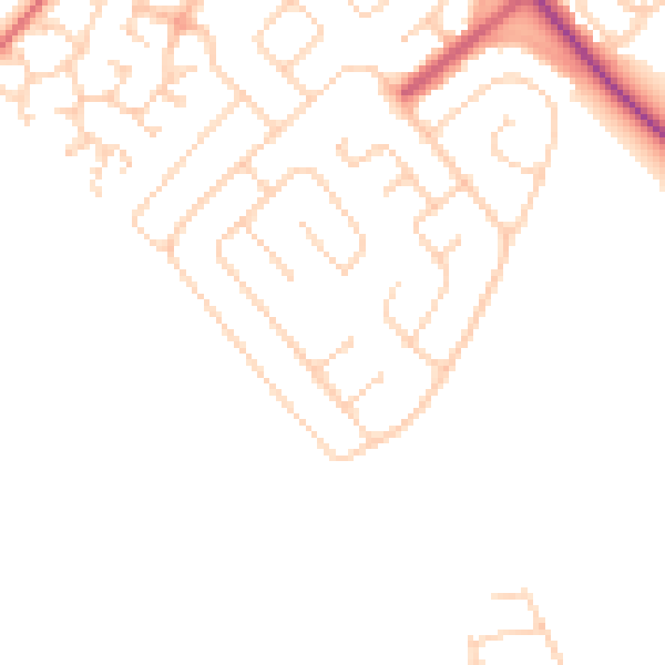 Daytime road noise heatmap for DN37 9RJ
