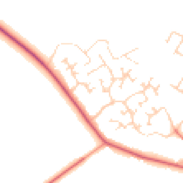 Daytime road noise heatmap for DN41 7AA