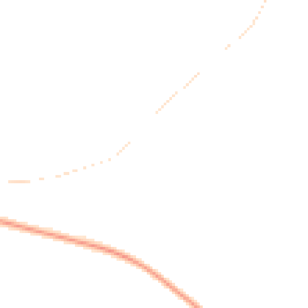 Night-time road noise heatmap for DN41 8AS