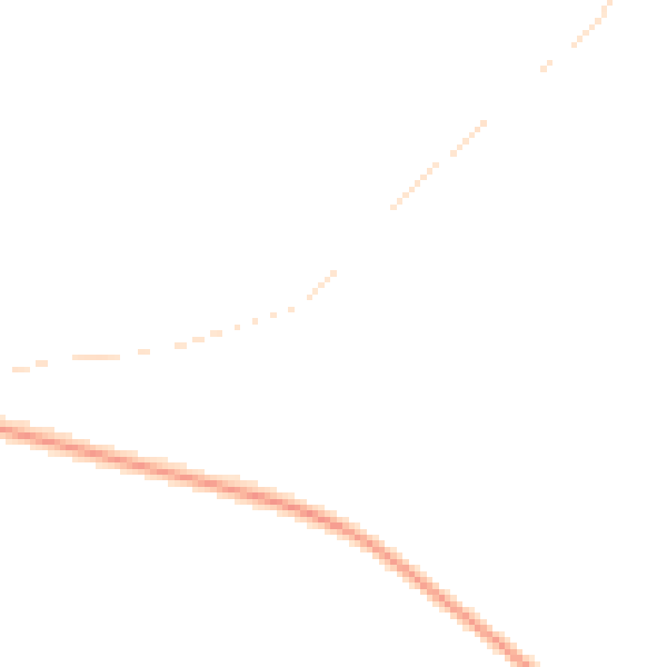 Night-time road noise heatmap for DN41 8AU