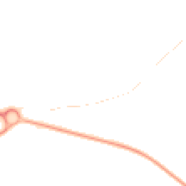 Night-time road noise heatmap for DN41 8BF